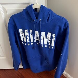 Champion Blue Miami Hoodie
